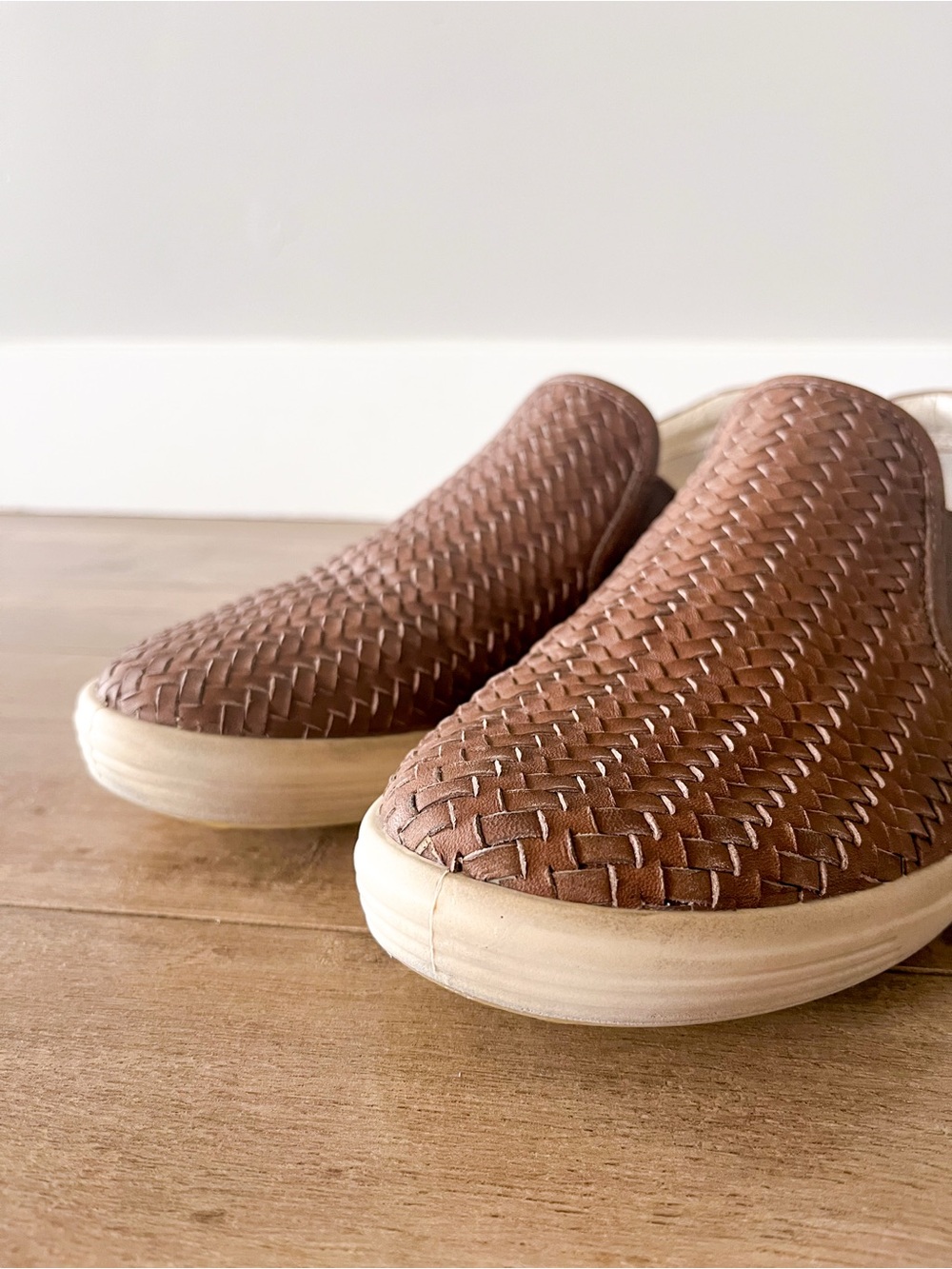 ECCO Women's Soft 7 Woven Slip-On 2.0 Sneaker 10/10.5 Extra Width - Picture 9 of 14